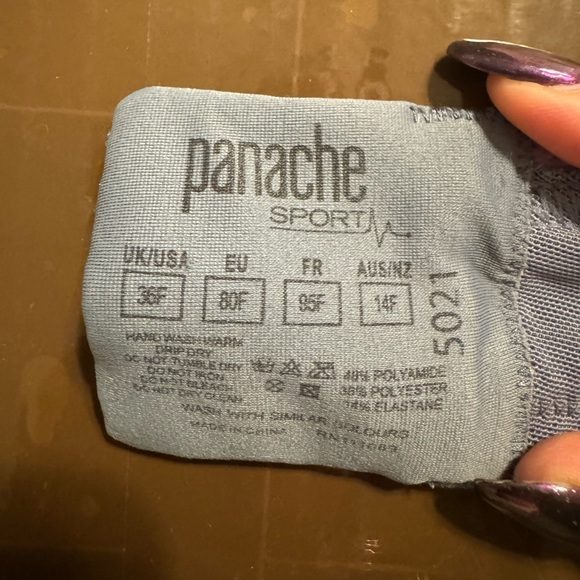 Panache Underwire Sports Bra 36F - Picture 4 of 4
